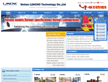 Tablet Screenshot of lansuncnc.com